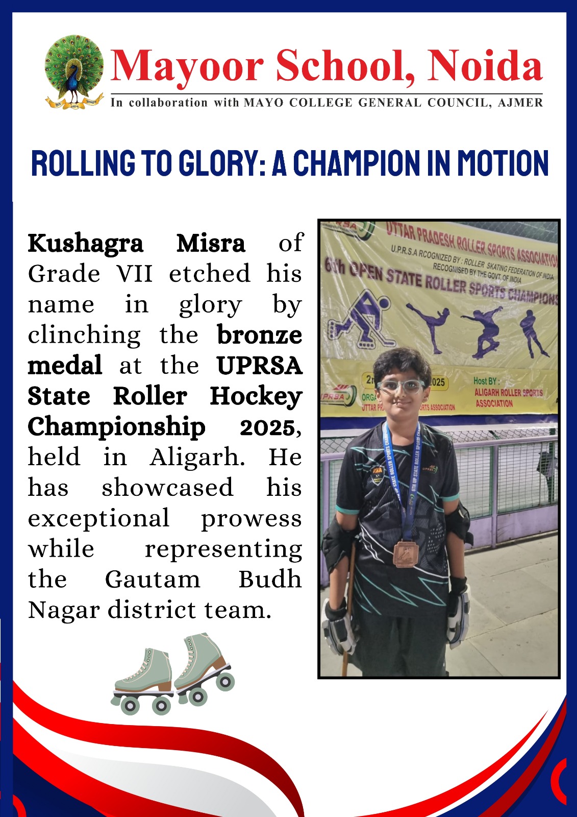 Rolling to Glory: A Champion in Motion